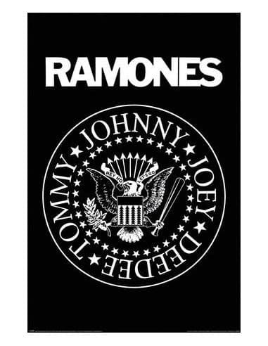 Poster ramones logo