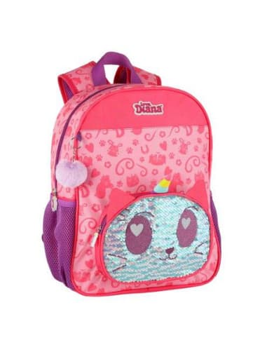 Mochila infantil love pets CON bolsillo