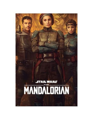 Poster star wars THE mandalorian bo-katan