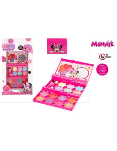 Minnie-blister estuche maquillaje infantil 3 nivel