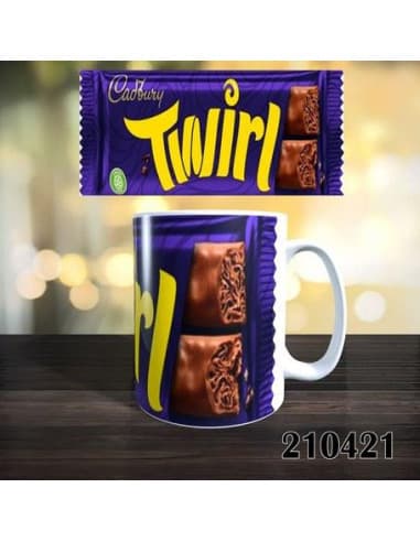 Taza frase choco twirl