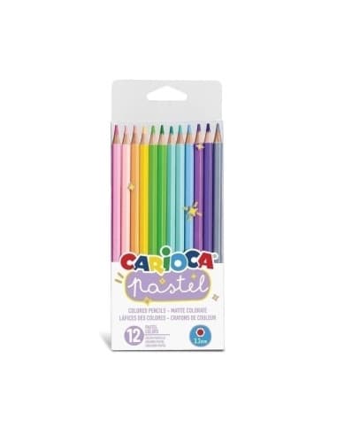 Lápices pastel 12 UDS