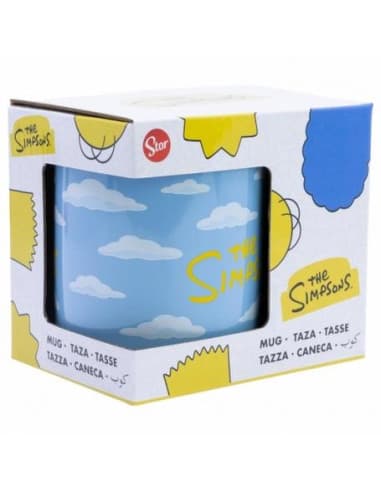 Stor taza ceramica 325 ML EN caja regalo simpsons