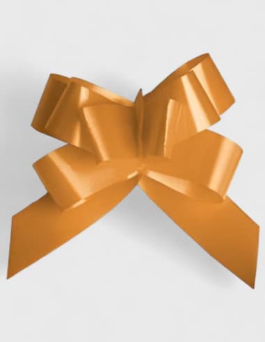 Lazo AUT. corto ORO 3cm X 25pz.