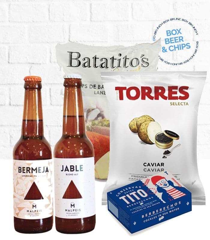 Box Beer & Chips