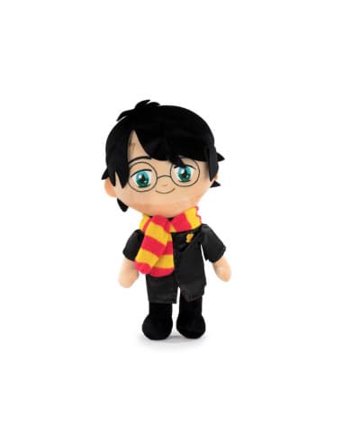 Peluche harry potter T3 BL wizard c/bufan
