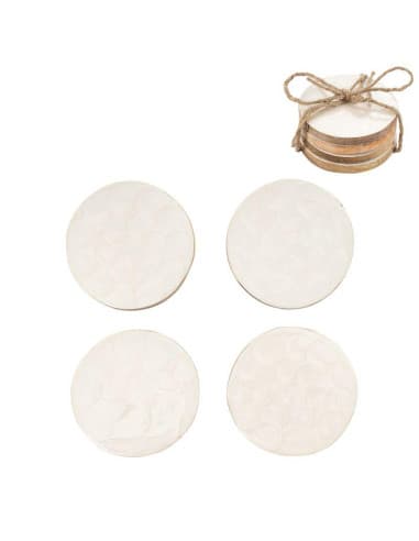Juego 4 posavasos ivory (4/8 - 12)