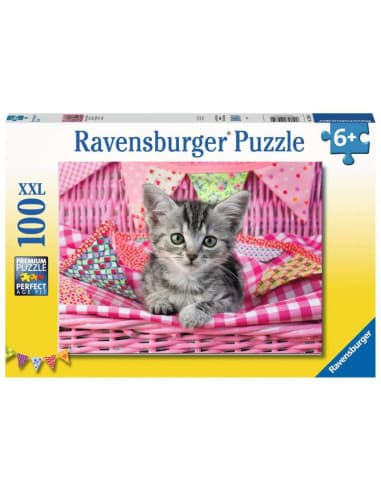 Puzle lindo gatito 100P