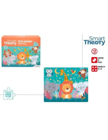 Smart theory-puzzle 35 PCS animales