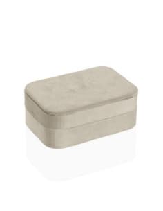 Joyero crema velvet