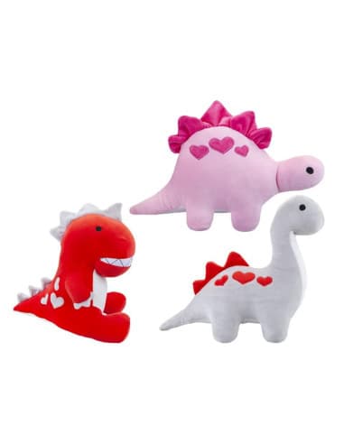 30CM OH SO soft love dinosaur 3 asst
