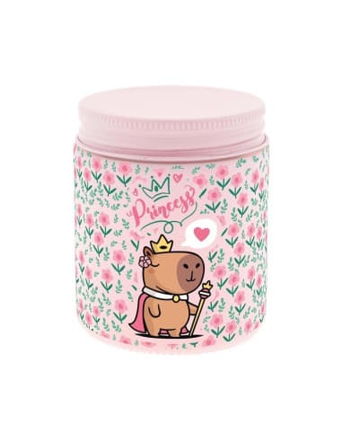 Vela aromática / candle - pink - queen capibara