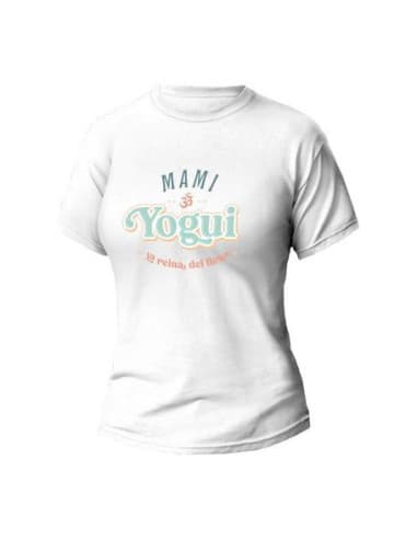 Camiseta mujer mama yogui (4 - 8)