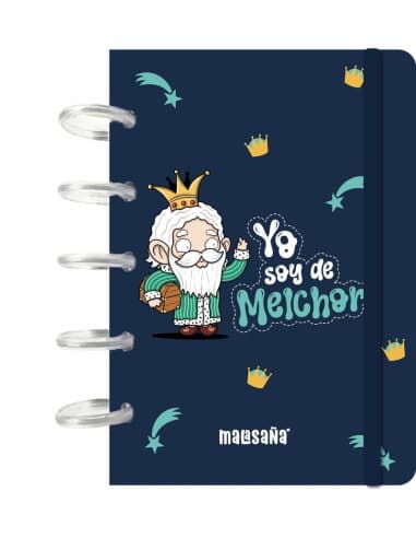 Cuaderno A6 - dark blue - YO SOY DE melchor