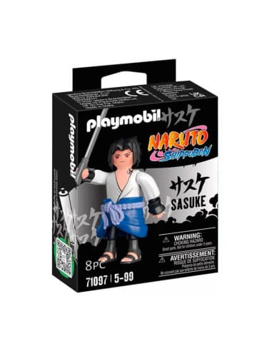 Figura playmobil naruto shippuden: sasuke