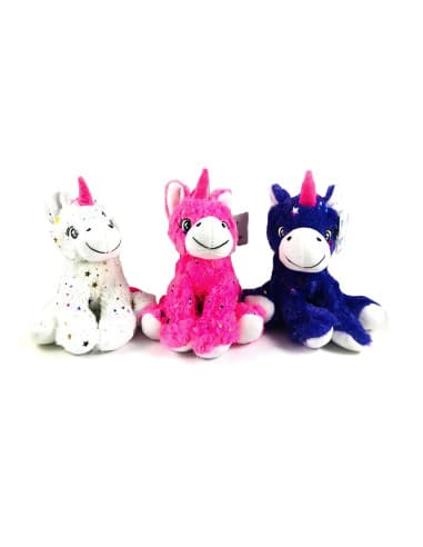 Peluche unicornios brillantes estrellas