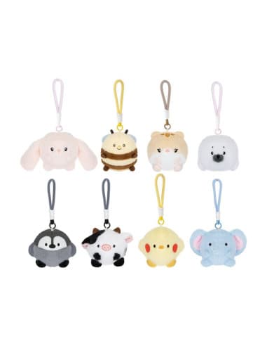 12CM round kawaii plush balls