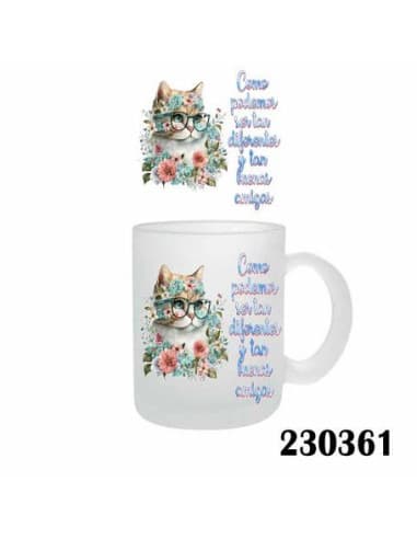 Taza frase como podemos SER TAN diferentes Y TAN B