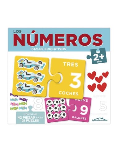 Aprendo EN casa - puzles educativos números