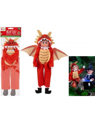 ELF dragon outfit IN OPP BAG with header