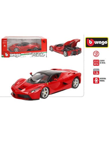 Burago-coche metal 1:24 ferrari laferrari