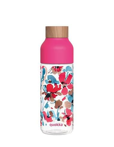 Quokka botella ecozen ICE RED flowers 720 ML