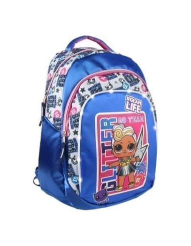 Mochila casual luces LOL