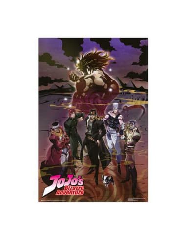 Poster jojo's bizarre adventure stardust crusaders
