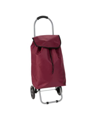 Carro compra 33L pleg. shopping burdeos (2/4 - 10)