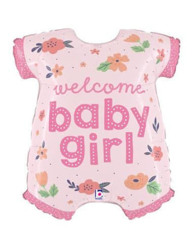 Globo foil 31'' / 79 CM. mono baby girl