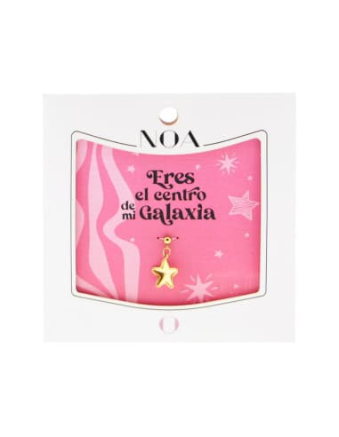 Charm DE acero dorado estrella - eres EL centro DE