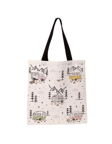 Tote BAG bolso DE algodon caravana wildhood
