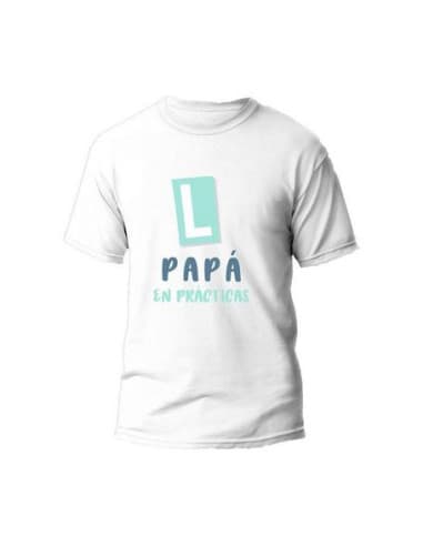 Camiseta hombre papa EN practicas (4 - 8)
