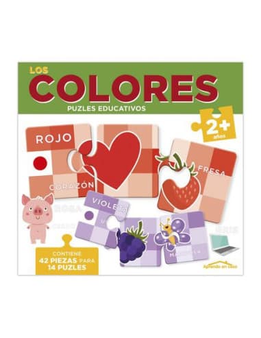Aprendo EN casa - puzles educativos 3-5 (3 piezas)