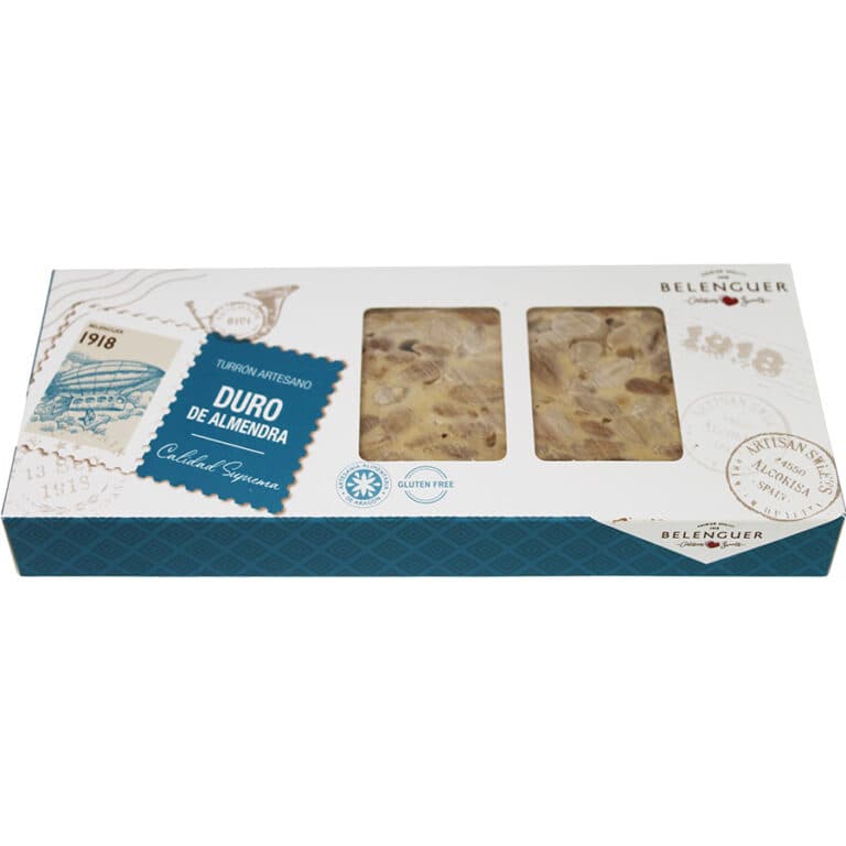 Turrón duro de almendra serie Vintage 300 gr Belenguer