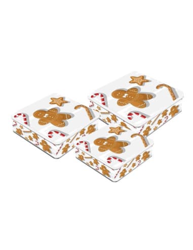 S/3 cajas cuadradas