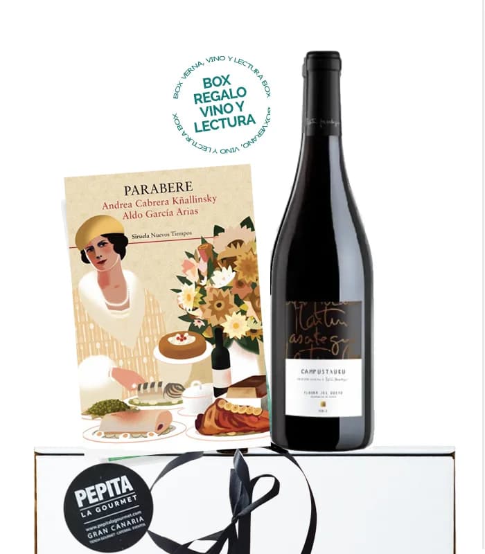 Box Regalo, Vino y lectura