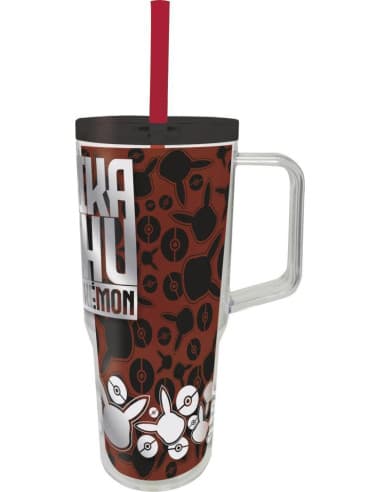 Stor taza cool basic doble pared 860 ML pokemon ME