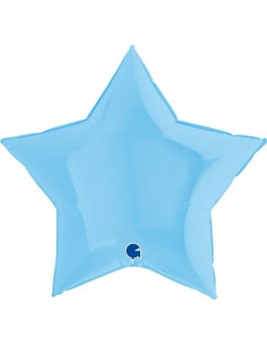 Estrella 36'' / 91 CM. azul mate