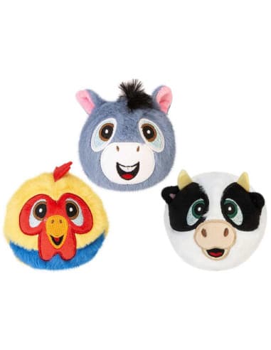 7CM boingos bouncy plush ball