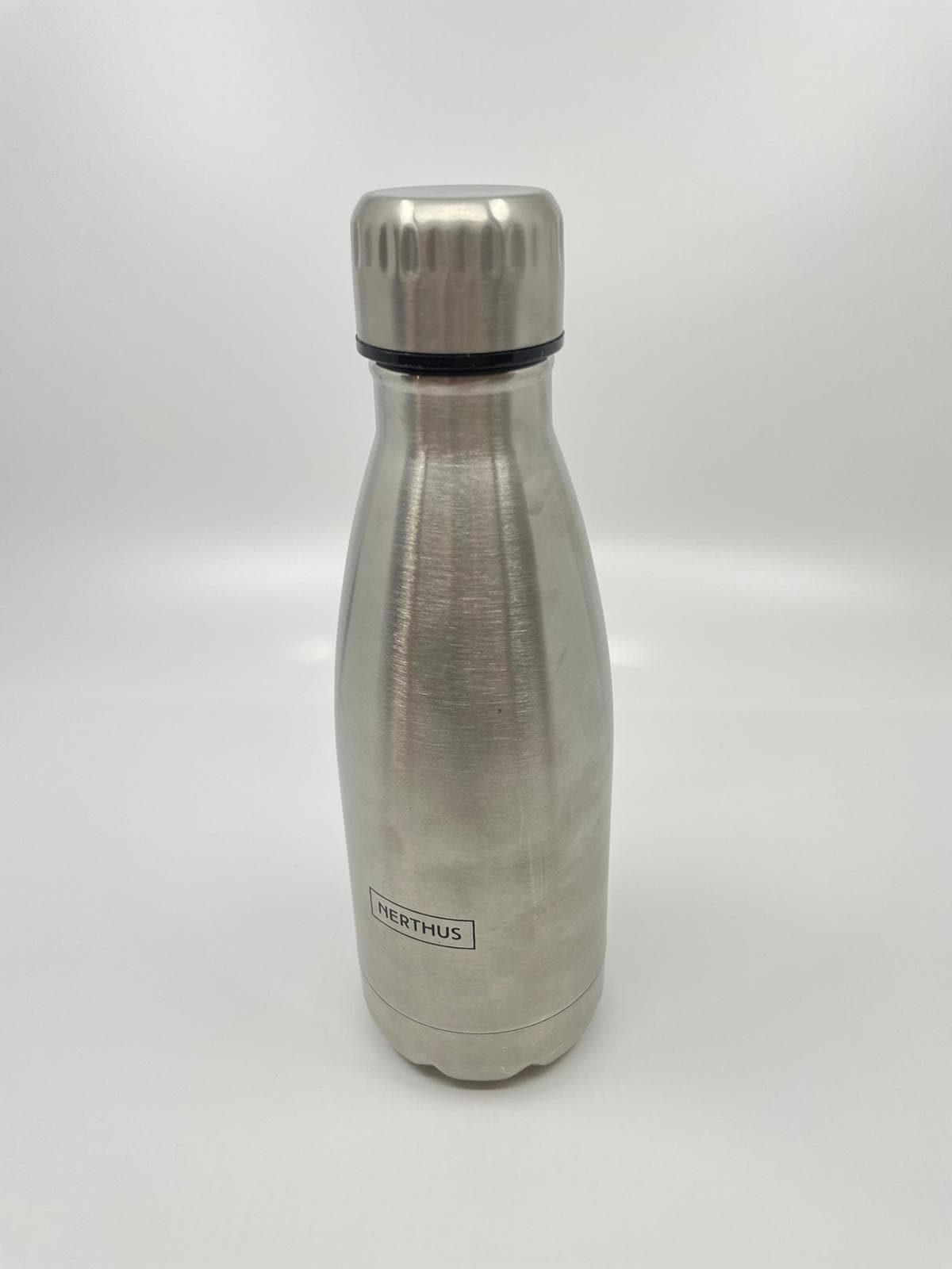 Botella Termica Plateada