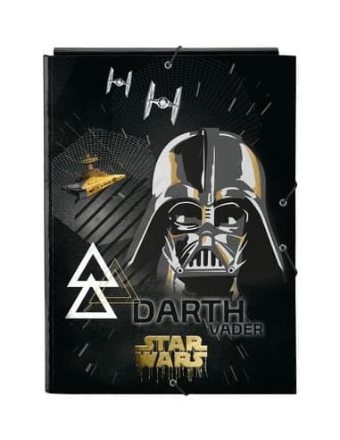 Carpeta folio 3 solapas star wars "fighter