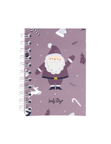 Libreta A6 CON tapa blanda - papá noel