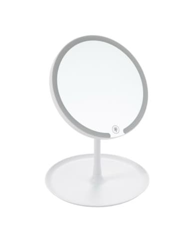 Espejo CON LED sobremesa CON base (4/8 -12)
