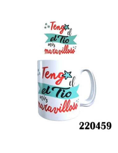 Taza frase tengo EL TIO MAS maravilloso