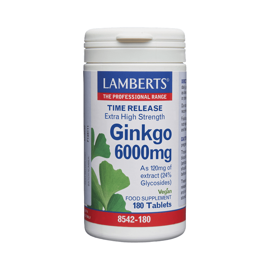 Gingko 6000mg (180 tabs)