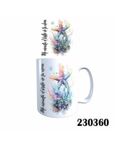 Taza frase ME encanta EL brillo DE TU alma