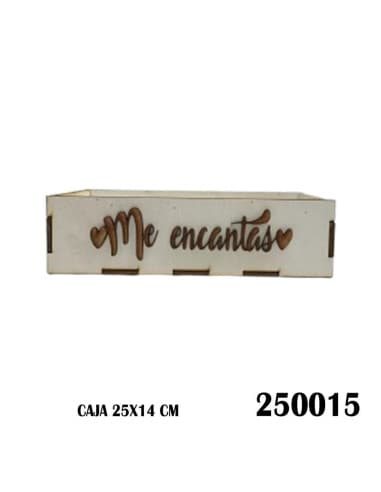 Caja frase ME encantas resaltado