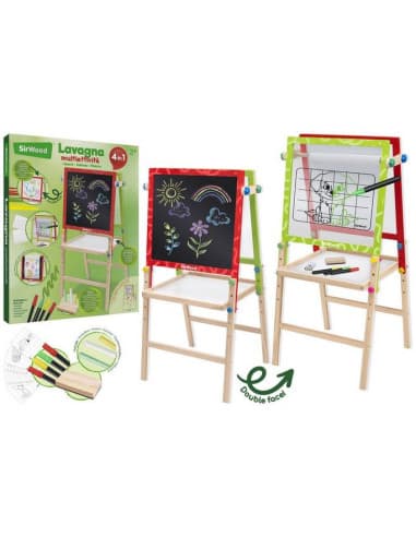 Wooden board 4IN1 w/acc 53x50x109cm