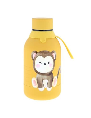 Botella acero inoxidable 350ML mustard monkey